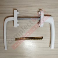 Балконный асимметричный гарнитур, BHS1  (бел)