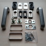 Нажимной гарнитур раздельный 31,5/PZ/8, (неокрашенный, под покраску)
