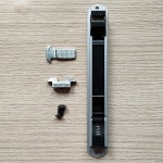 Защелка PROVEDAL 8CI/100 "БЕТТА", металл., (серебро)