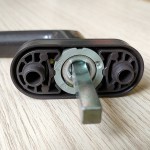Ручка оконная ROTOLINE, штифт 35 мм (коричневая)