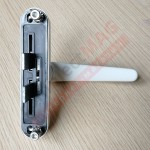 Ручка оконная ригельная 7CR/41 (AL), КИТАЙ, белая