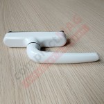 Ручка оконная ригельная 7CR/41 (AL), КИТАЙ, белая