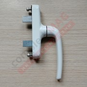 Ручка оконная ригельная 7CR/41 (AL), КИТАЙ, белая