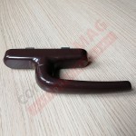 Ручка оконная ригельная 7CR/41 (AL), КИТАЙ, кор.