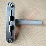 Ручка оконная ригельная 7CR/41 (AL), КИТАЙ, серебро