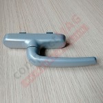 Ручка оконная ригельная 7CR/41 (AL), КИТАЙ, серебро