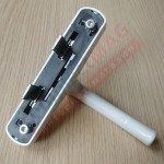 Ручка оконная ригельная 7CR/41_APR (AL), белая