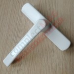 Ручка оконная ригельная 7CR/41_APR (AL), белая