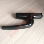 Ручка оконная ригельная 7CR/41 (AL), КИТАЙ, чёрная