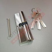 Цилиндр замка двухсторонний, 45*50 мм. (ключ-ключ)