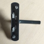 Ручка оконная ригельная 7CR/41_APR (AL), темно-серая (7016)
