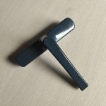 Ручка оконная ригельная 7CR/41_APR (AL), темно-серая (7016)