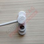 Замок оконный с тросиком и ключом Penkid Cable Lock, белый