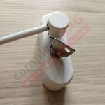Детский замок на окна с тросиком и ключом, LFS (белый)