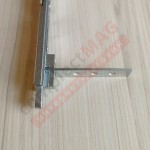 Шпингалет дверной (штульповой) маятниковый с фальцевым усилителем