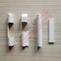 Комплект накладок на оконные петли ROTO NT, бел