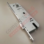 Замок дверной с роликом и ригелем, DLB40/92/16 (ПВХ)