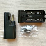 Петля дверная H-27 (ан. DOOR LINE), 120 кг ЧЕРНАЯ