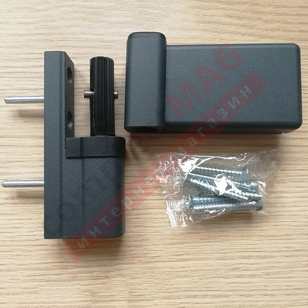 Петля дверная LDH (KT-V) ан. Dr. Hahn, 120 кг СЕРАЯ