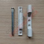 Петля оконная нерегулируемая, 90 мм (белая)