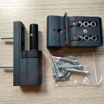 Петля дверная LDH (KT-N) ан. Dr. Hahn, 140 кг ТЕМНО-СЕРАЯ