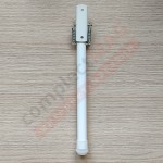 Фиксатор двери накладной (упор) 22 см, белый