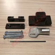 Детский замок - блокиратор БЗ-03.07 (корич.)