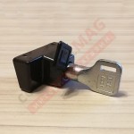 Детский замок - блокиратор БЗ-03.07 (корич.)