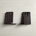 Соединитель порога и рамы КВЕ, 58 серия, ASH306 (комплект) КОРИЧНЕВЫЙ