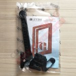 Ограничитель открывания окна универсальный (гребенка многоступенчатая черная), Geviss