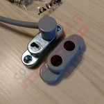 Замок с тросом и ключом Penkid Cable Lock (серый)