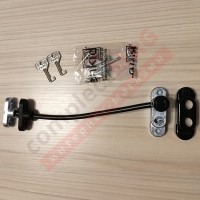 Замок с тросом и ключом Penkid Cable Lock (чёрный)