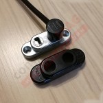 Замок с тросом и ключом Penkid Cable Lock (чёрный)