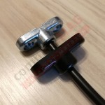 Замок с тросом и ключом Penkid Cable Lock (чёрный)