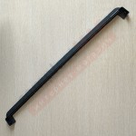 Торцевая накладка для отлива, 25 х 460, ТЕМНО-СЕРАЯ