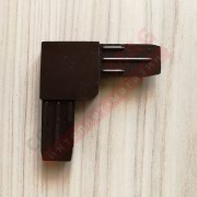 Уголок москитный пластиковый, SKS, (КОРИЧНЕВЫЙ)