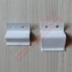 Z-образное крепление МС, верх-низ, МЕТАЛЛ, (БЕЛЫЙ )