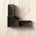 Уголок москитный алюминиевый, SKS, (КОРИЧНЕВЫЙ )