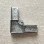 Уголок москитный алюминиевый, SKS, (НЕОКРАШЕННЫЙ)