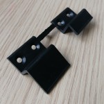 Z-образное крепление москитной сетки, верх-низ, ABS, (ЧЕРН)